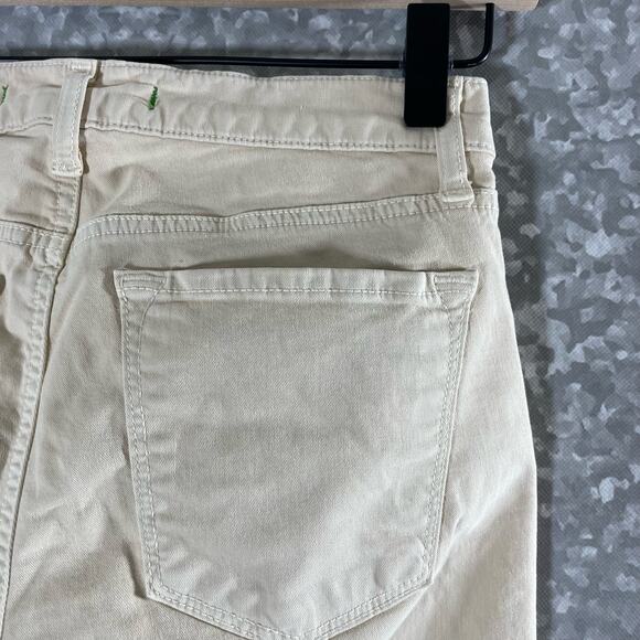 J Brand Gigi Muslin Cropped Flare Khaki Pants - Size 25 - Japanese Luxe Twill - Picture 8 of 9